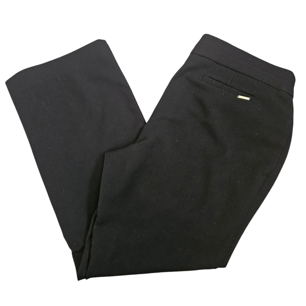Anne Klein Womens Black Career Trousers‎ Size 14P